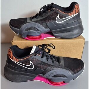 Nike SuperRep Black Tiger Shoes DJ8650-018 Womens 11.5
